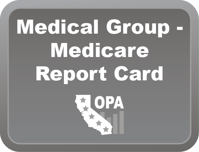 Medicare Medical Group Report Card Icon